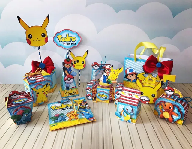 Pokemon Brinquedos Miniatura 24 Peças Sortidos Sem Repetição