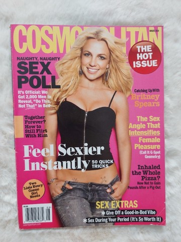 Revista Cosmopolitan:  Britney Spears - Agosto 2010