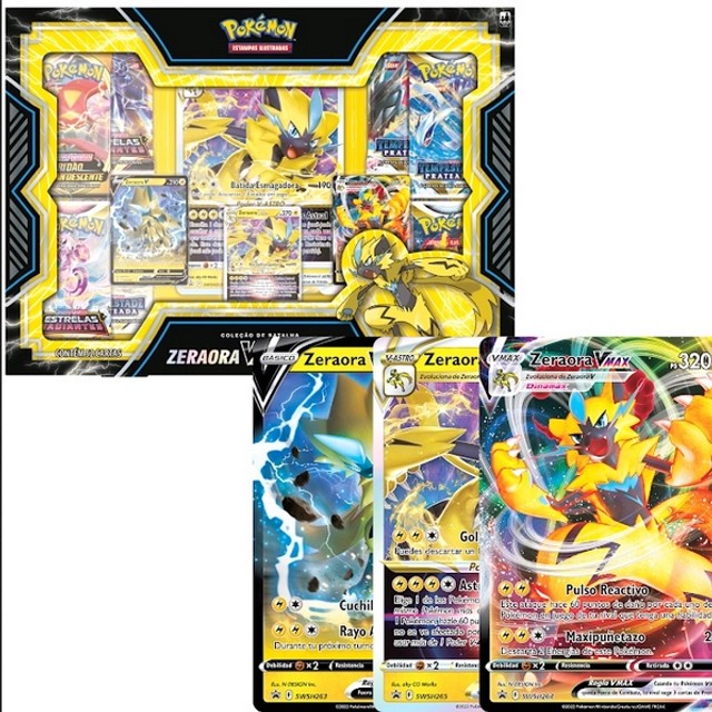 Box Pokémon Deoxys VMax e VAstro Original Lacrada Nova