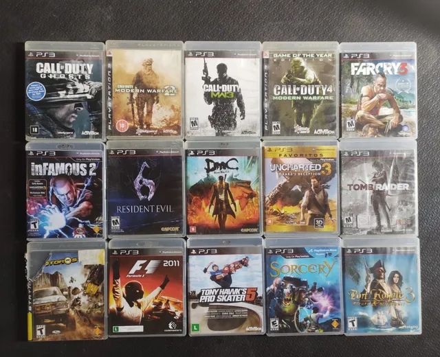 Jogos de PS3 original 