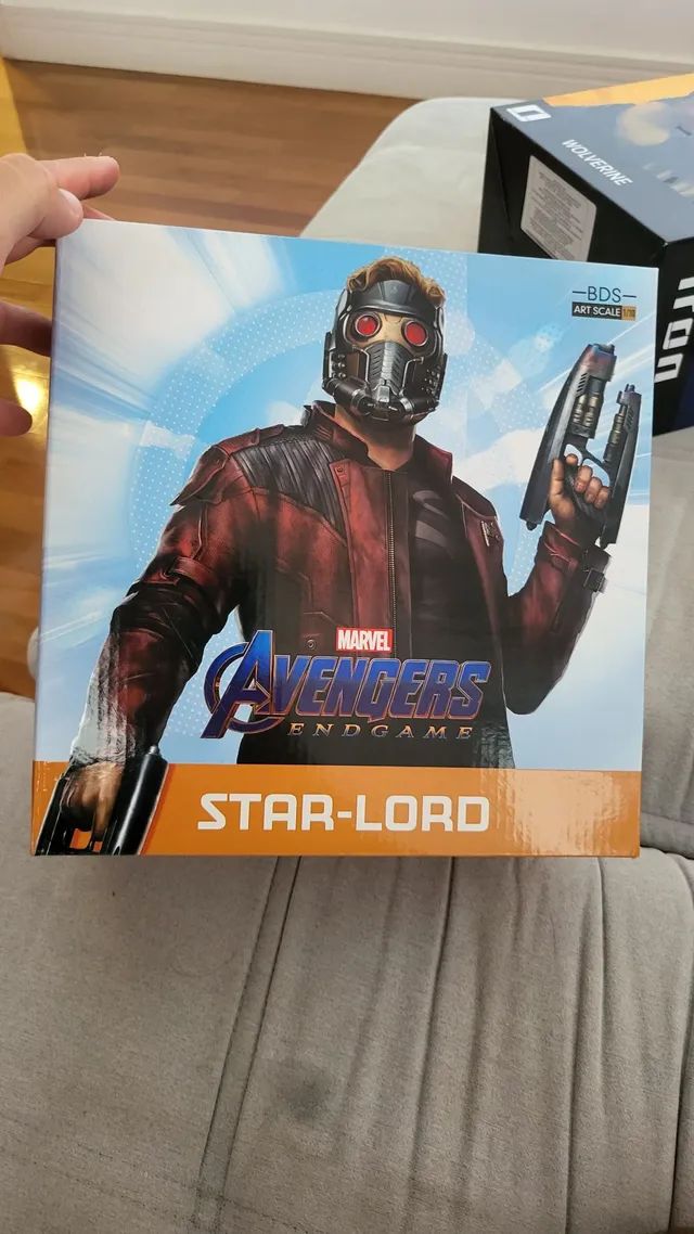 Senhor Das Estrelas - Star-lord Iron Studios Vingadores