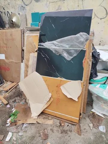 Porcelanato porcelanato polido Nero marquina 80x160 Eliane 