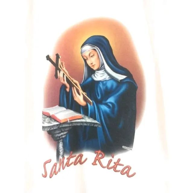 camiseta Santa Rita de Cássia - Foto 2