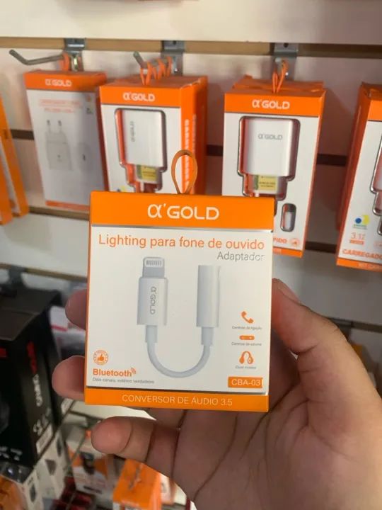 Adaptador Lightning para P2 - Ouça Música no Celular com Fone de Ouvido Tradicional