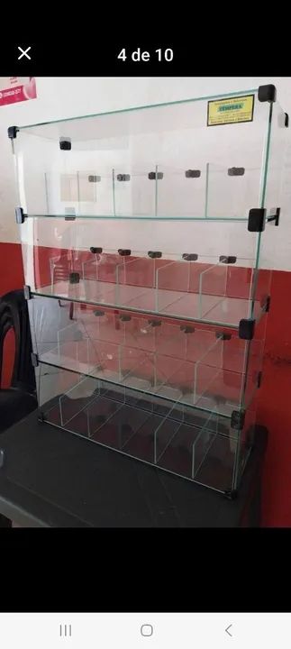 Baleiros , balcões  , móveis caixa e demais em vidro modulado.  - Foto 2