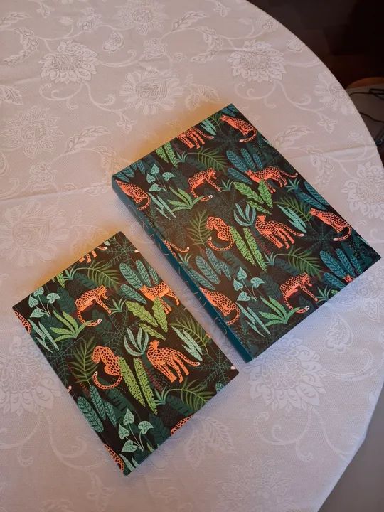 Dupla de caixas decorativas novas tipo livro da Westwing  - Foto 3