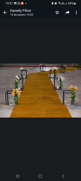 Tapete passarela casamento  - Foto 3
