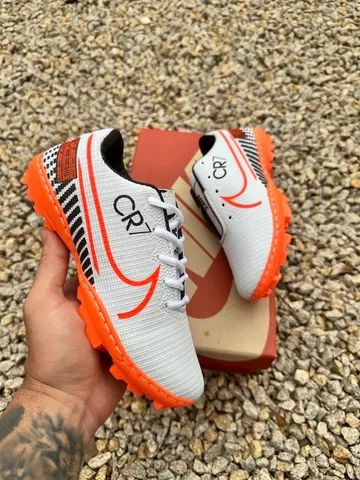 Mercurial shops cr7 branca