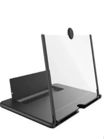 Ampliador De Tela Lente 3d Suporte Dobrável De Celular - Foto 3