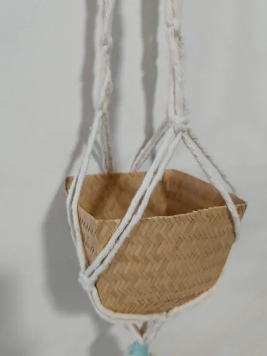 Macrame porta vaso - Foto 2