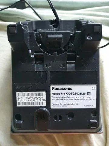 Telefone sem Fio Panasonic KX Secretaria Id Chamada - Foto 2