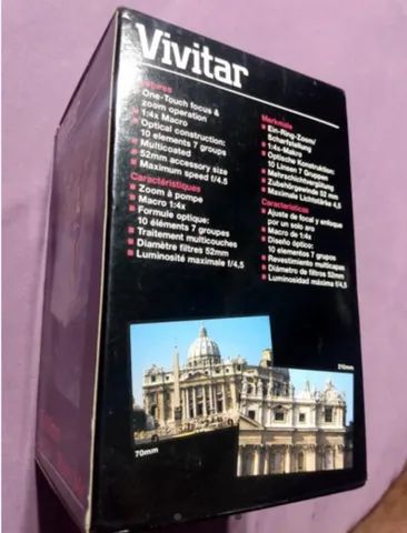 Objetiva Vivitar 70 - 210mm Com Macro 1:4x - Foto 6