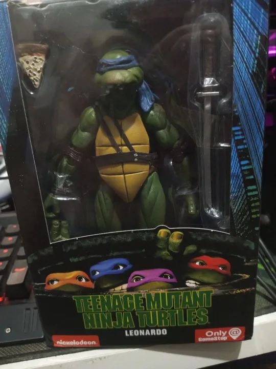 Tartarugas ninjas Leonardo movie neca original