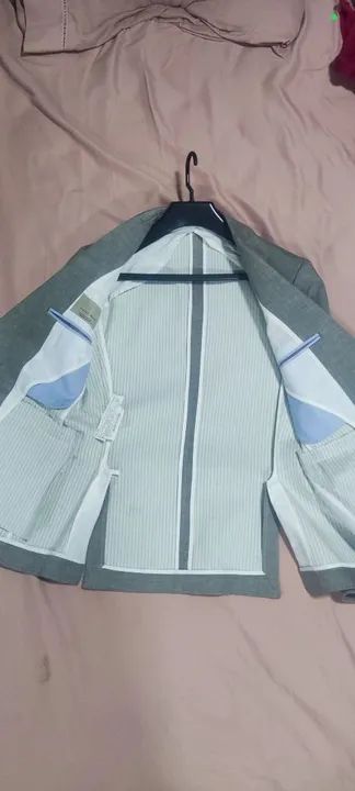 Blazer Zara Masculino Cinza NOVO  - Foto 5