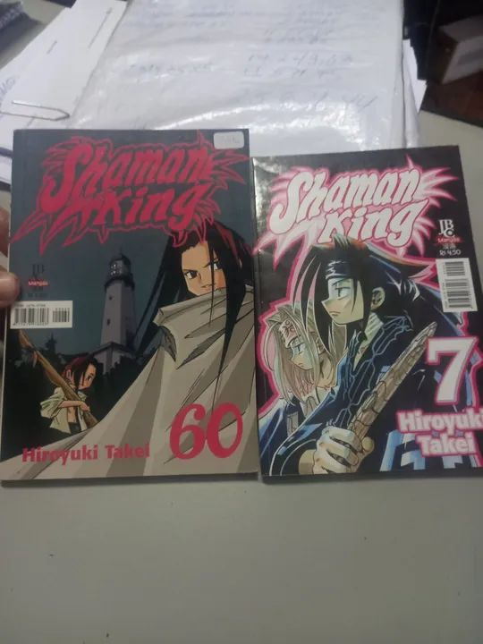 Mangá Shaman King Volumes 58, 59, 60, 61, 62 e 63 - Foto 2