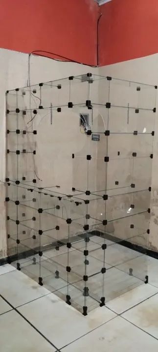Baleiros , balcões  , móveis caixa e demais em vidro modulado.  - Foto 5