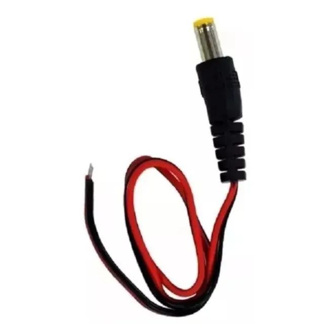 Rabicho Plug P4 Fêmea ou Macho Cftv Fita Led Alarmes Câmeras - COD 106 - Foto 3
