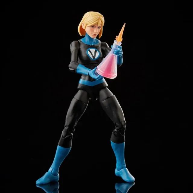 Fantastic Four Franklin Valeria Marvel Legends - Lacrado - Foto 5