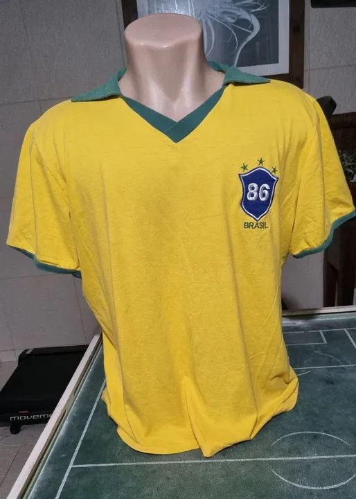 Camisa Seleção Brasileira 1986 Liga Retro 