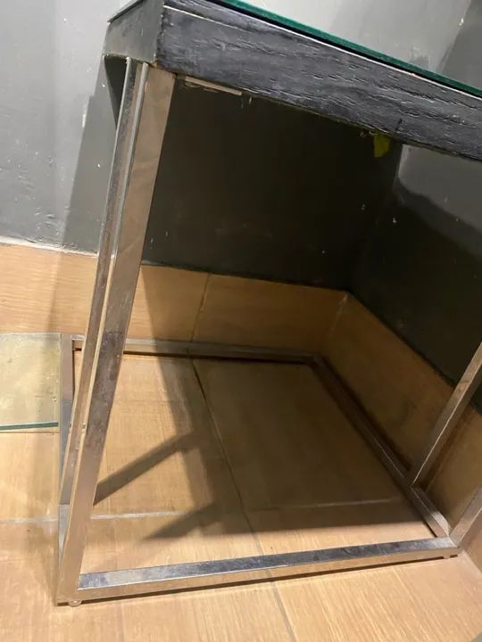 Mesa de apoio quadrada  - Foto 3