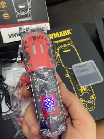 Máquina de cortar cabelo W Mark Lâmina Cerâmica  - Foto 3