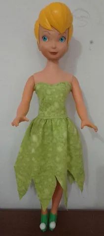 Boneca sininho do peter pan antiga 52 cm - Foto 3