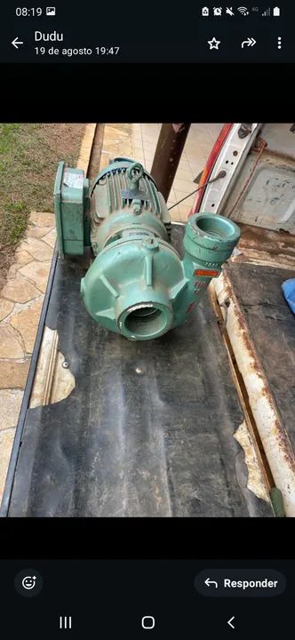 Bomba Thebe THB 18R com motor Weg 10 Cv 220V - Foto 4