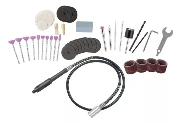 Microrretífica Elétrica 160w 40 Acessórios E Maleta Wesco - Foto 3