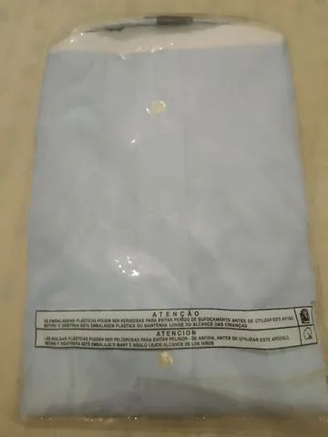 CAMISA SOCIAL MASCULINA MANGA LONGA  - Foto 3