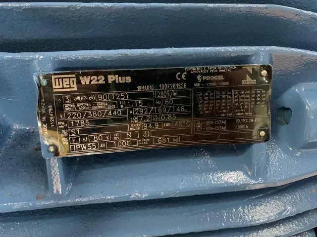 Vendo Motor 125 Cv Weg W22 Plus - Foto 5