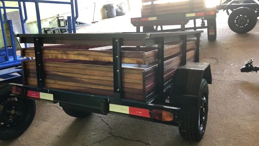 carreta fazendinha 1,10 x 1,70 completa !! - Foto 5