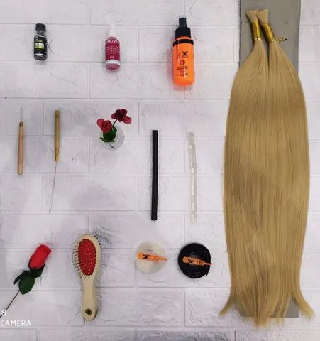 Cabelo Organico 165g 65cm Tufo Liso - Cor (#24)