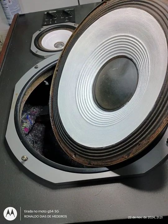 Gradiente master 100 ( gabinetes telas novas) - Foto 5