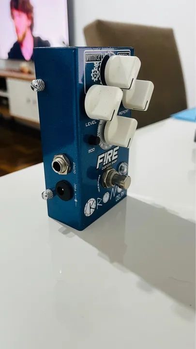Pedal Fire Custom Shop Kronos Delay - Impecável - Foto 5