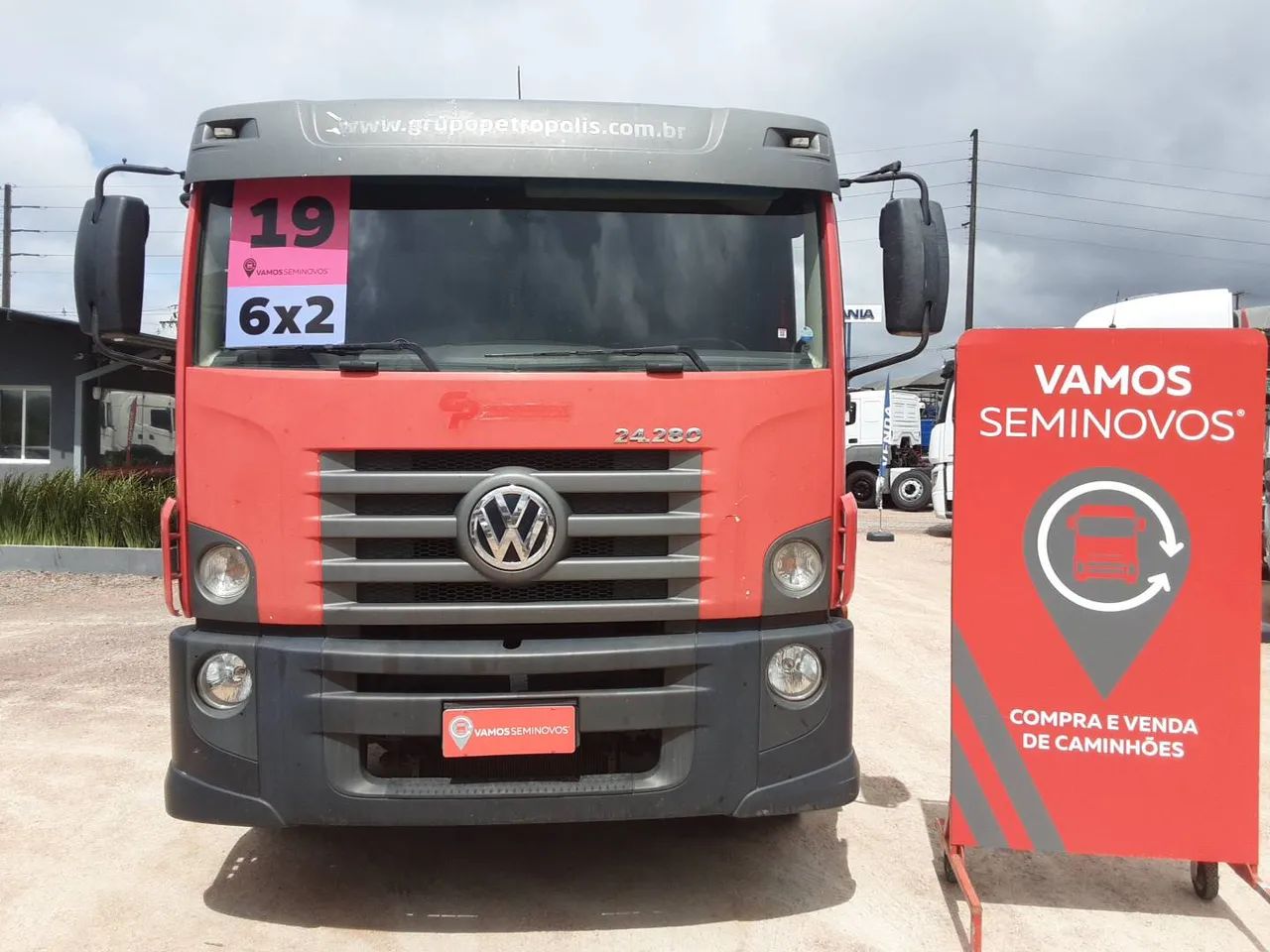 Volkswagen 24.280 E Constellation 6x2 2p (diesel)(E5) 2018/2019 Vamos Seminovos  CURITIBA - Foto 2
