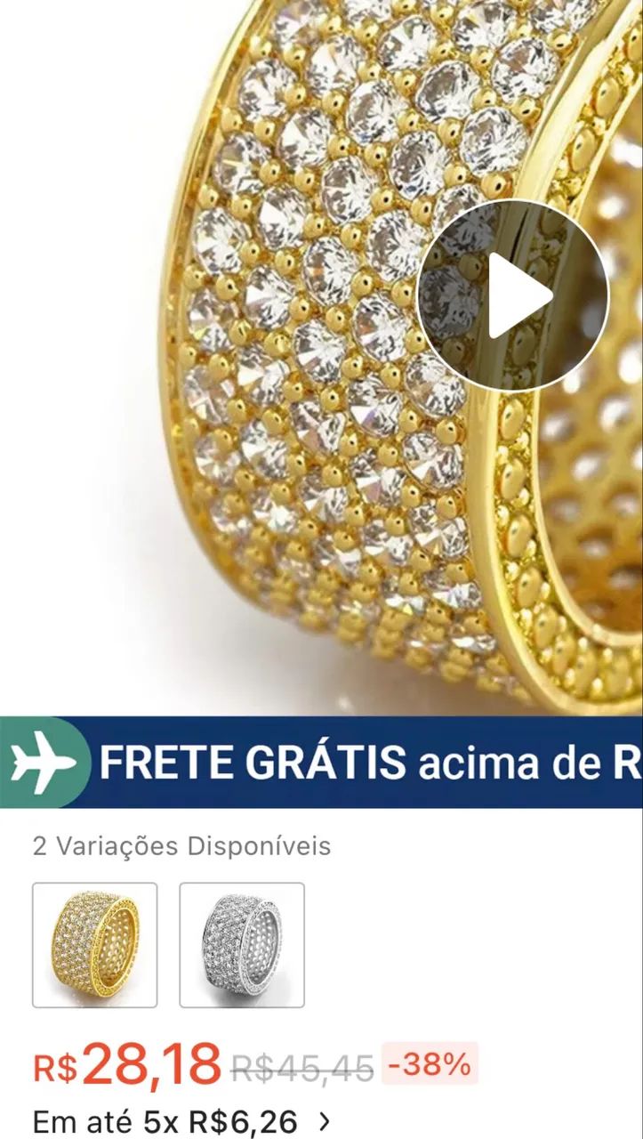 Anel aliança - Foto 4