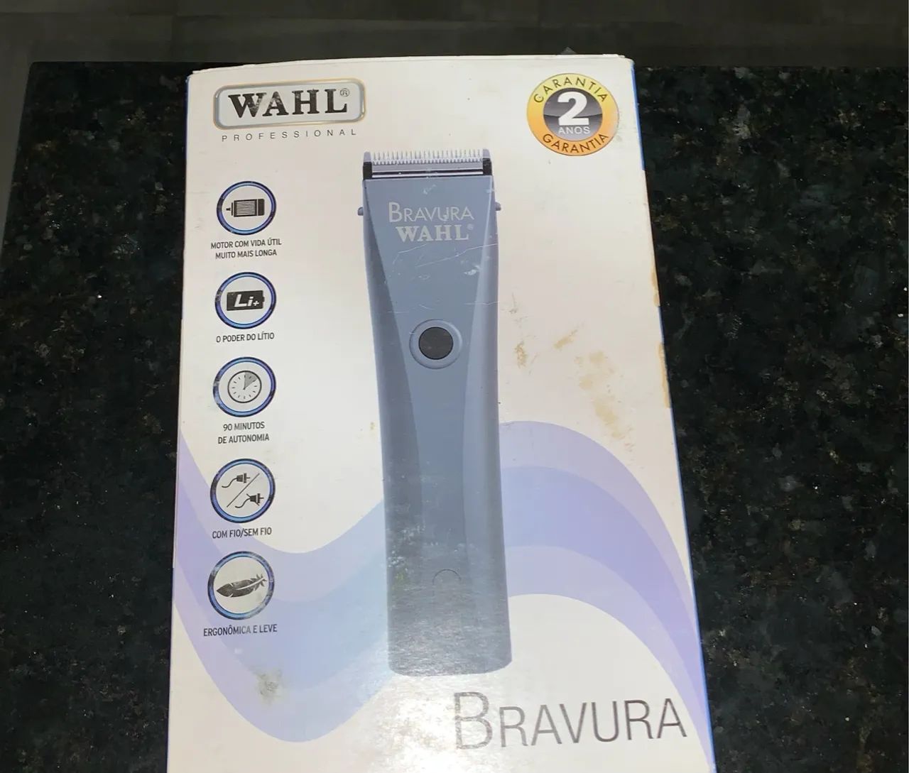 Máquina de Cortar Cabelo Wahl Bravura Lithium - Foto 3