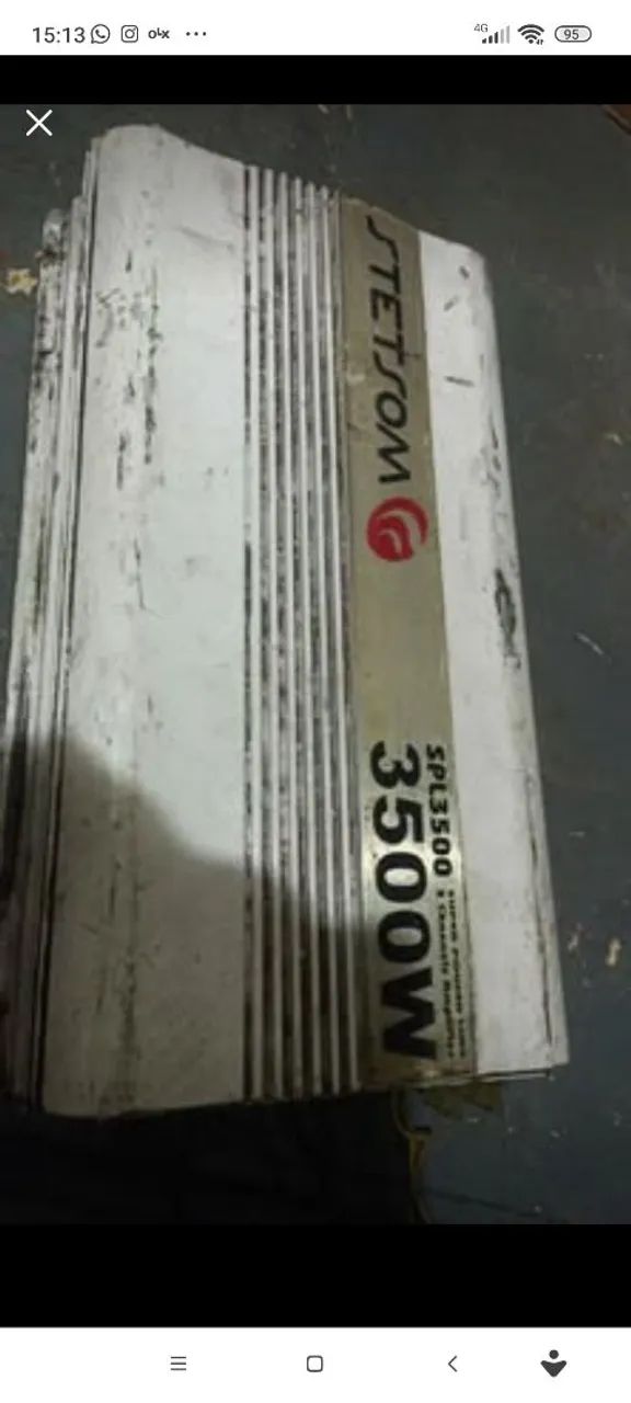 Módulo amplificador automotivo Stetsom 3500w - Foto 2