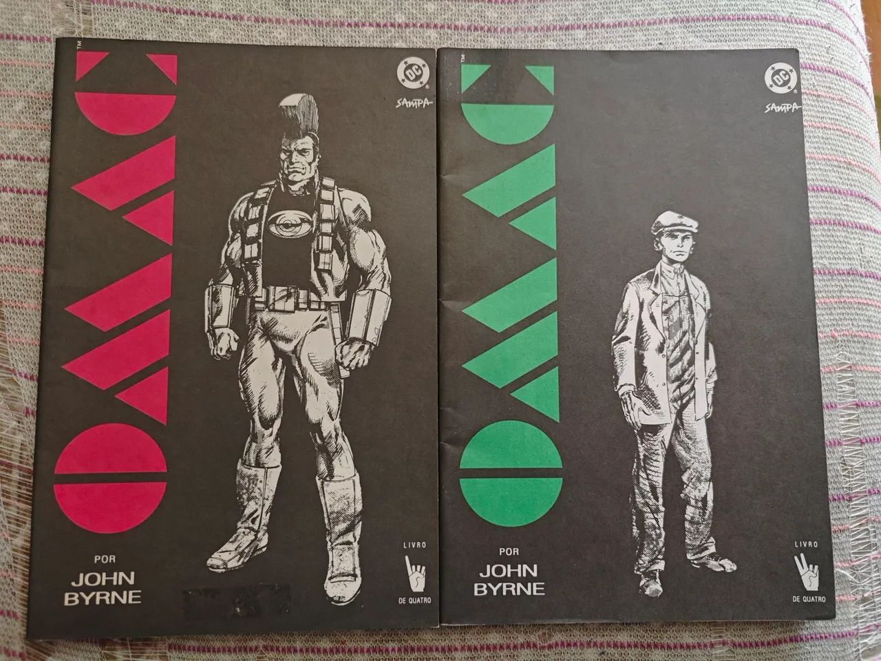 Omac John Rico Omac por John Byrne completa em 4 partes lançada pela editora nova ...