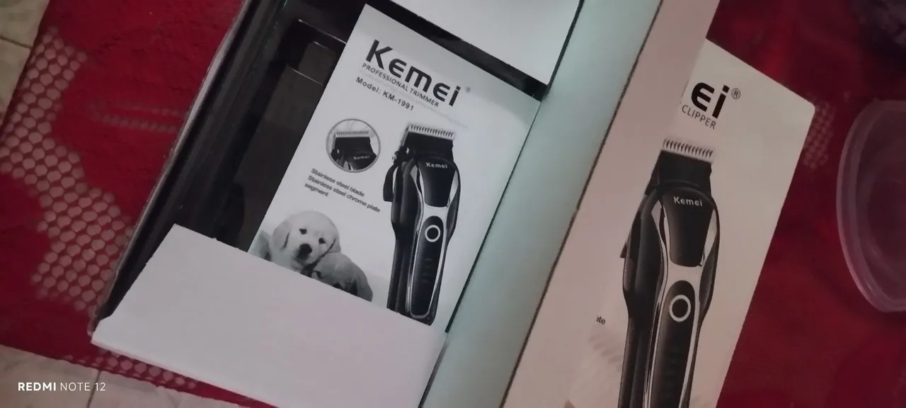 Máquina de Cortar Cabelo Kemei KM-1991 Profissional