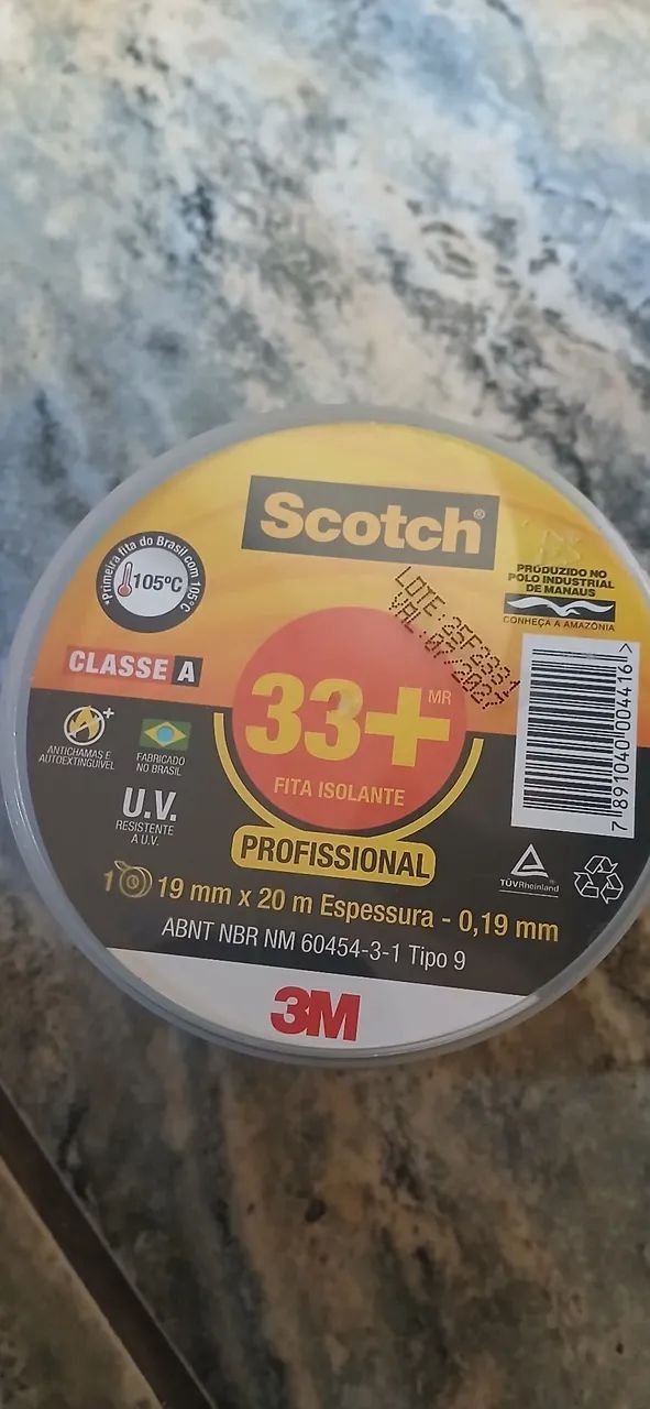 Fita Isolante 33+ 20m