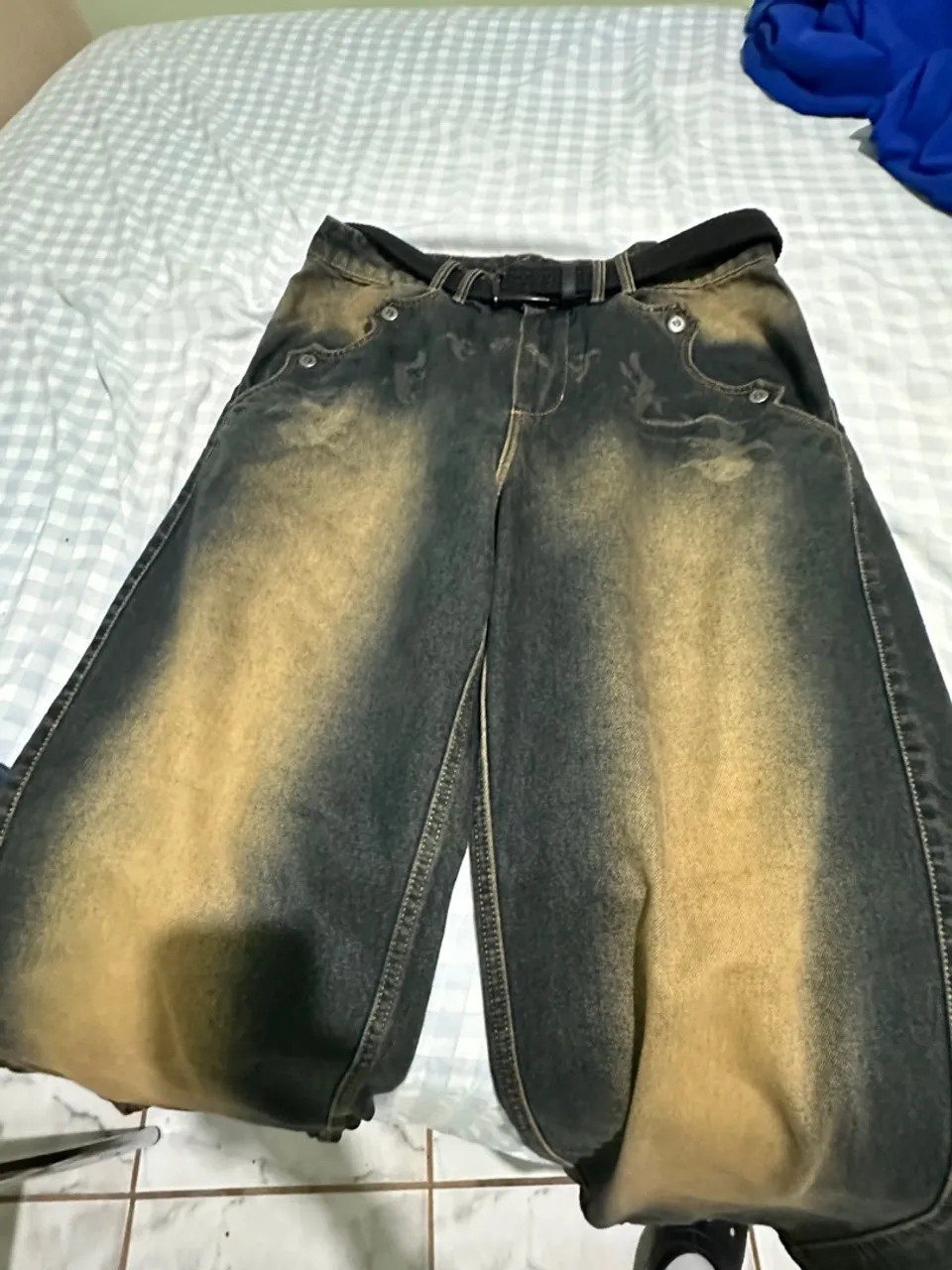 Calça Jeans Vintage Degradê - Estilo Urbano