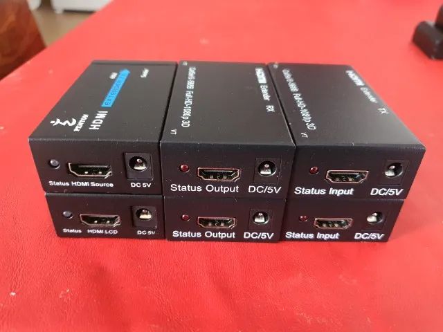 Vendo Extender Tv Cat5e/6 -568B Full-HD-1080p 3D Até 60M - Foto 4