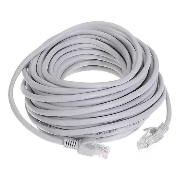 Cabo de Rede Cat 6 com 5 Metros para CFTV e Rede, Até 1000Mbps, Cinza - It-Blue  - Foto 5