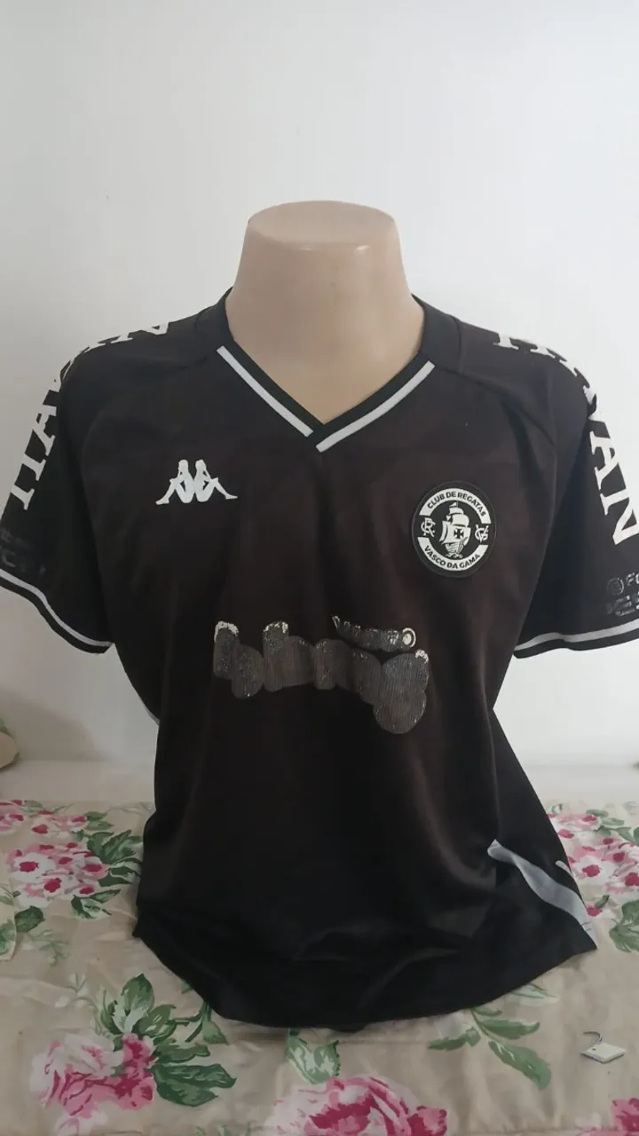 Camisa Vasco da Gama Preta Kappa
