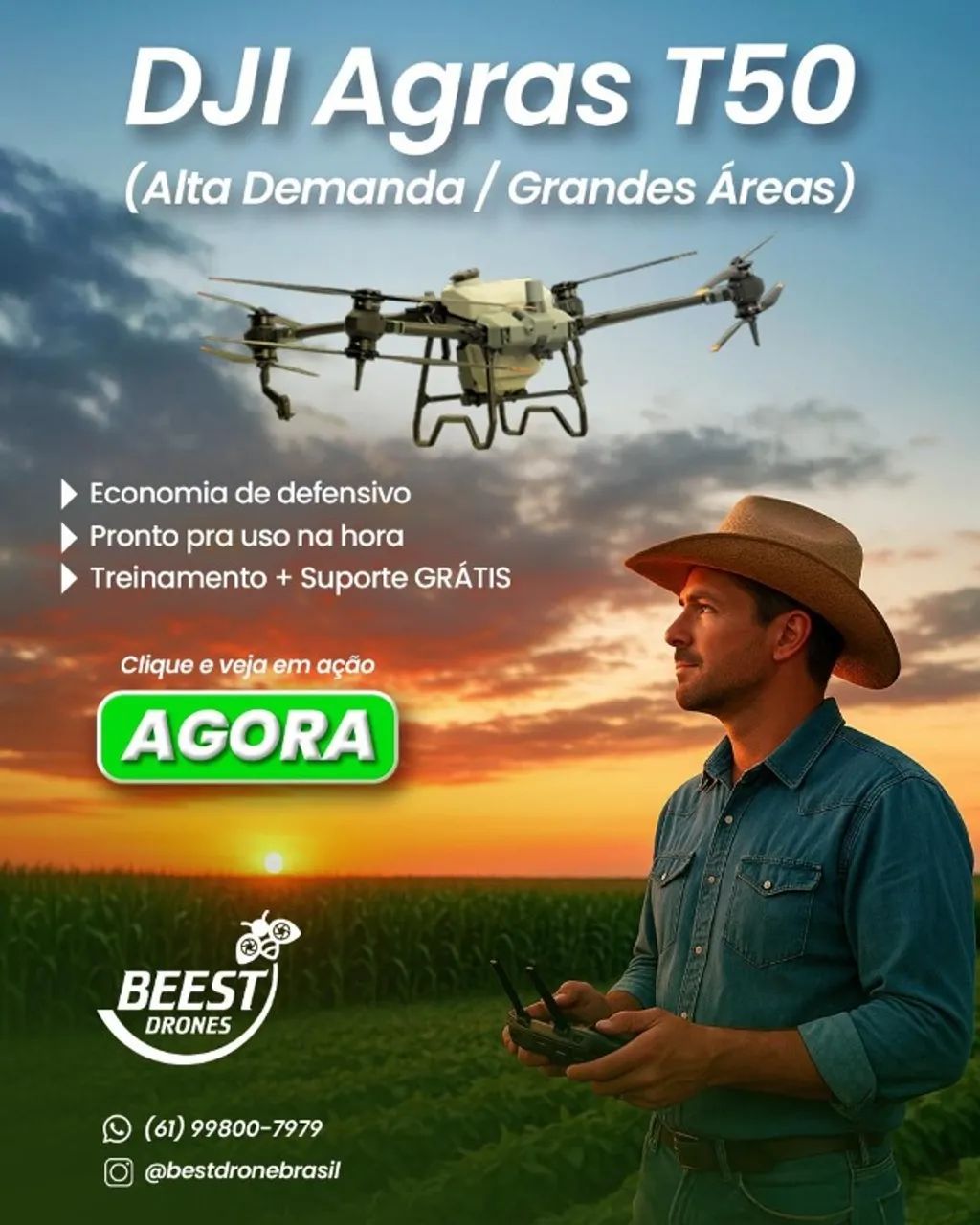 DJI AGRAS T50 - DRONES AGRÍCOLAS  - Foto 3