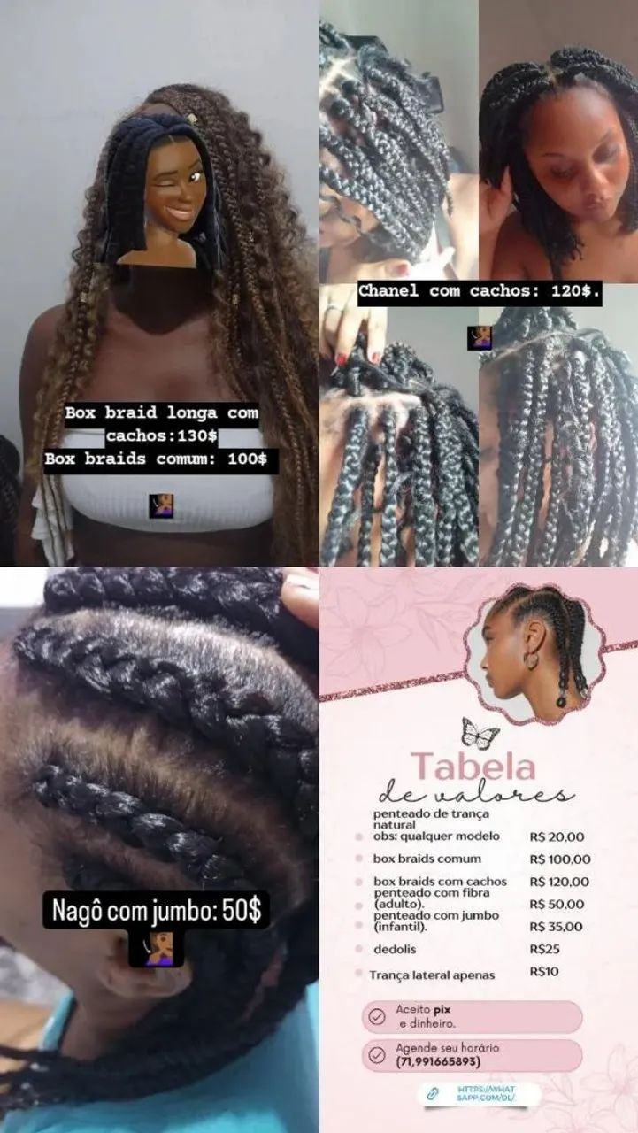 Tranças Box Braids - Foto 5