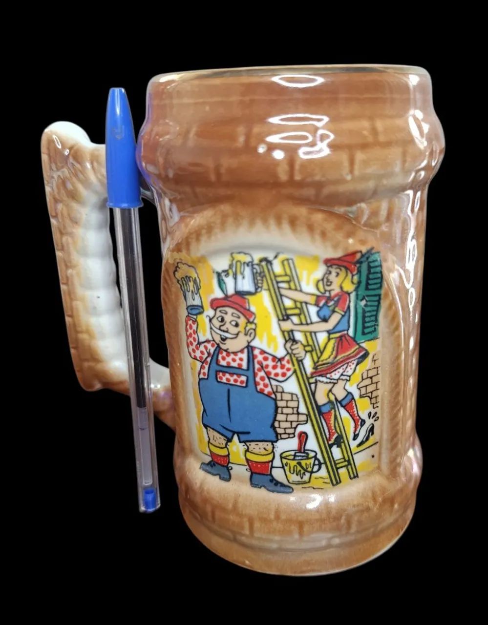 Antiga caneca de chopp para coleção 