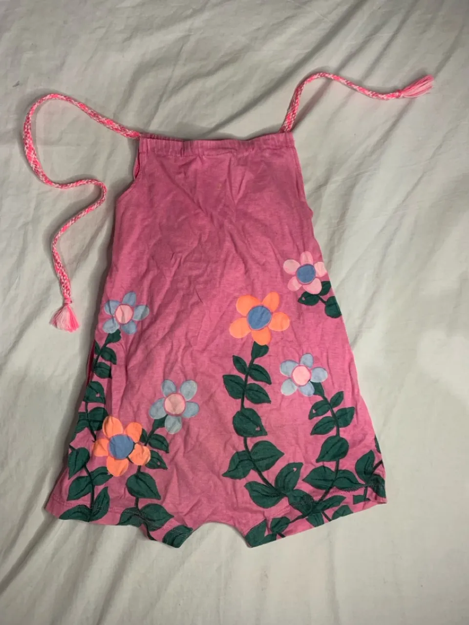 Macacão Infantil Rosa com Fakini