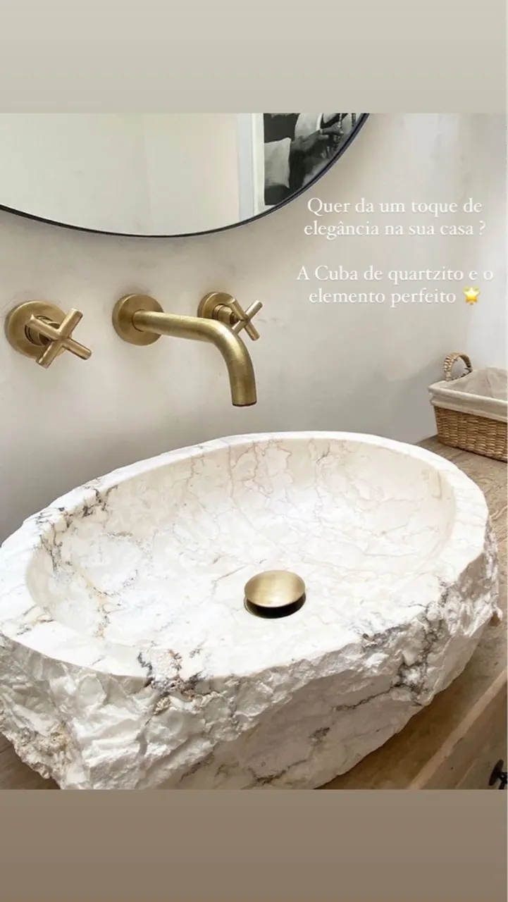 Cuba de pedra natural, exclusivas.